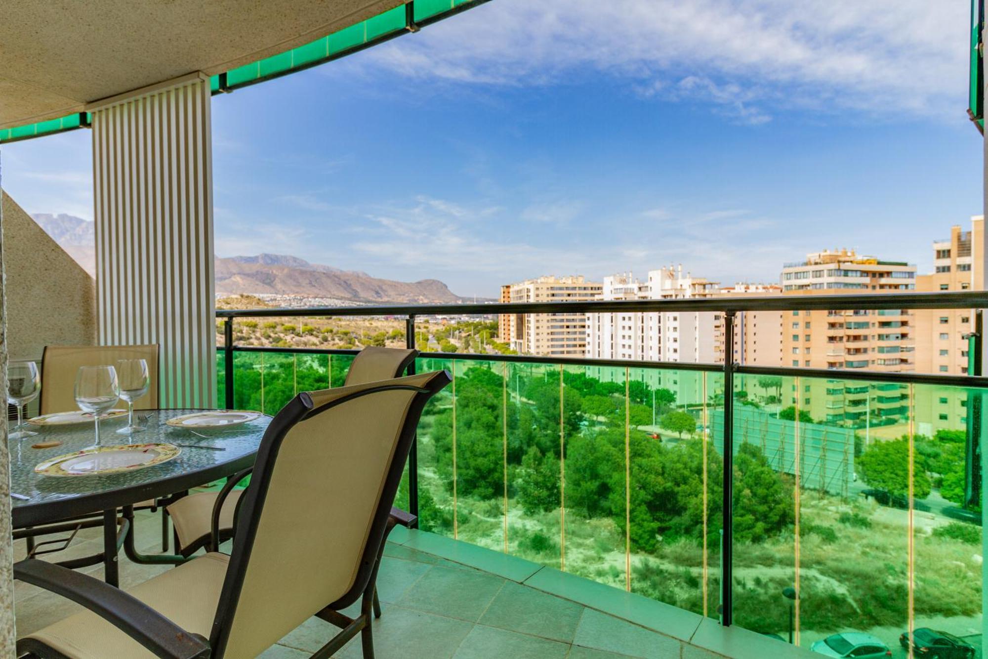 Apartment Vilapark With Pool, Free Parking, Terrace, Beach Benidorm Exterior photo